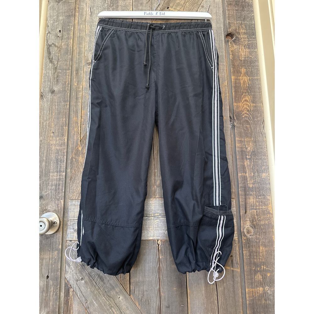 FUDA Black Sweatpants - Picture 2 of 9